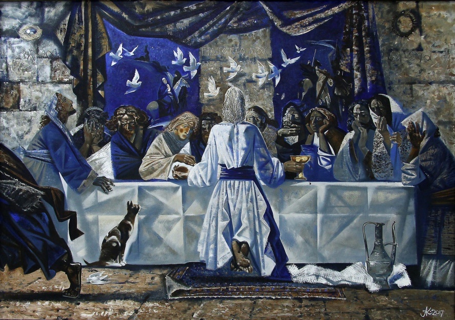 © Александр Кривонос. Альфа и Омега. Холст, масло. 2017.