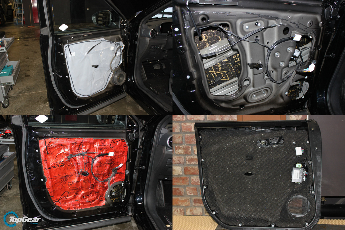 Шумоизоляция дверей по технологии СТП Аэроселл Про