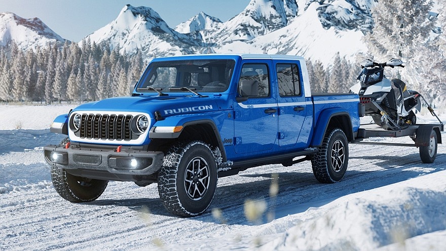    На фото: Jeep Gladiator Whitecap