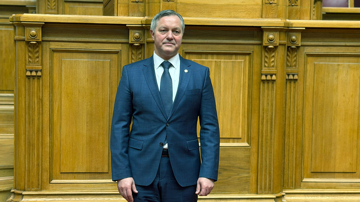   Дмитрий Кобицкий Генеральный секретарь Совета Межпарламентской Ассамблеи СНГ на церемонии награждения. Источник фото: Источник фото: Союз журналистов СНГ