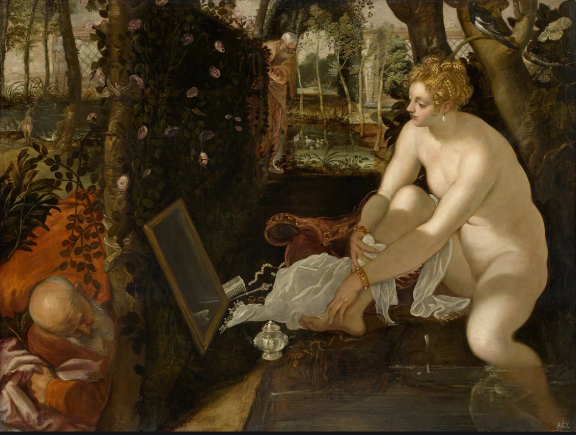 Тинторетто — «Сусанна и старцы» (ок. 1555–1556)