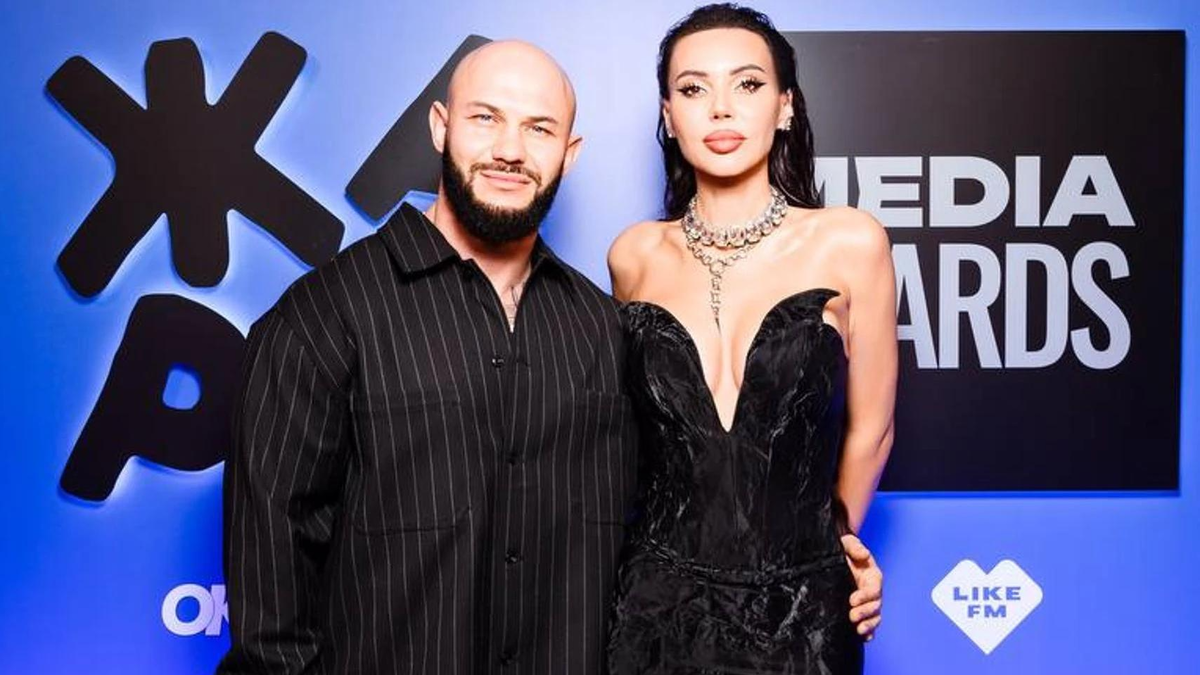    Оксана Самойлова и Джиган. Фото: Telegram-канал @Samoylovaoxana