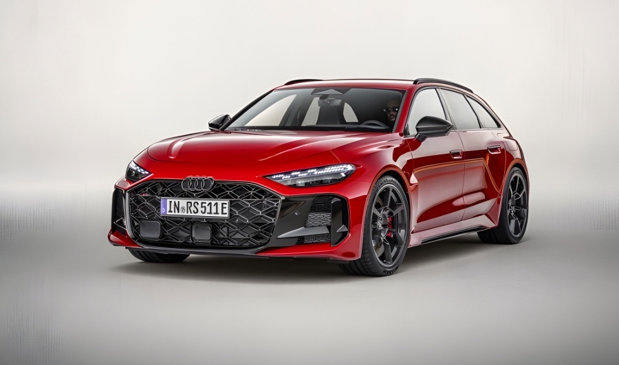 Новый гибридный Audi RS5 весит больше, чем Ford F-150 с V8