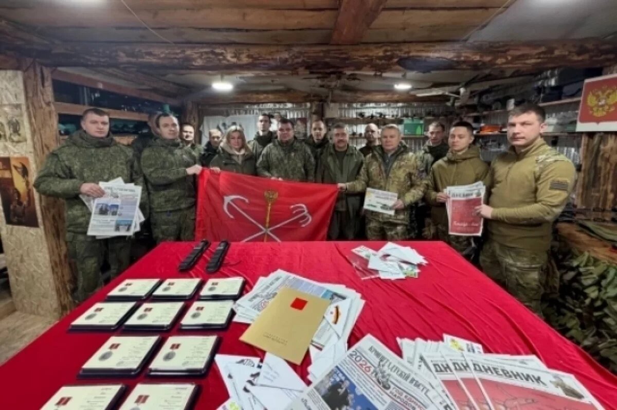    В Петербурге выпустили фронтовую газету для бойцов СВО