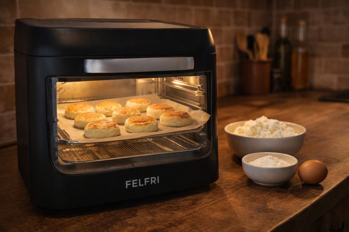 Сырники из творога в аэрогриле