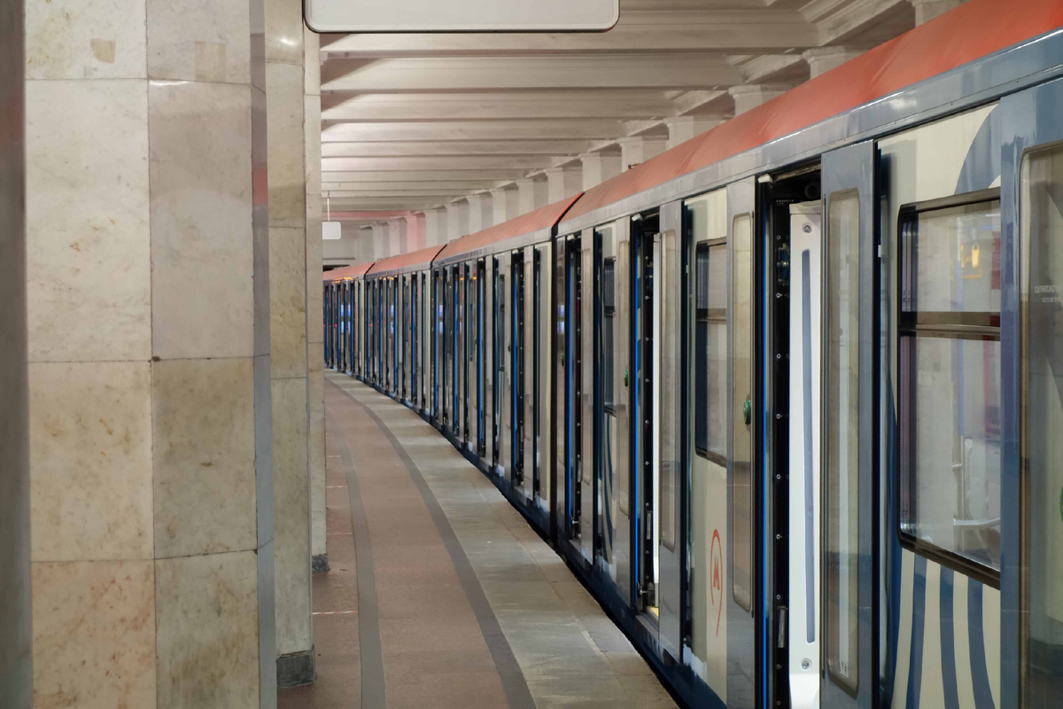 На конечной станции. Фото автора из книги "Секреты московского метро. Коллекция впечатлений"