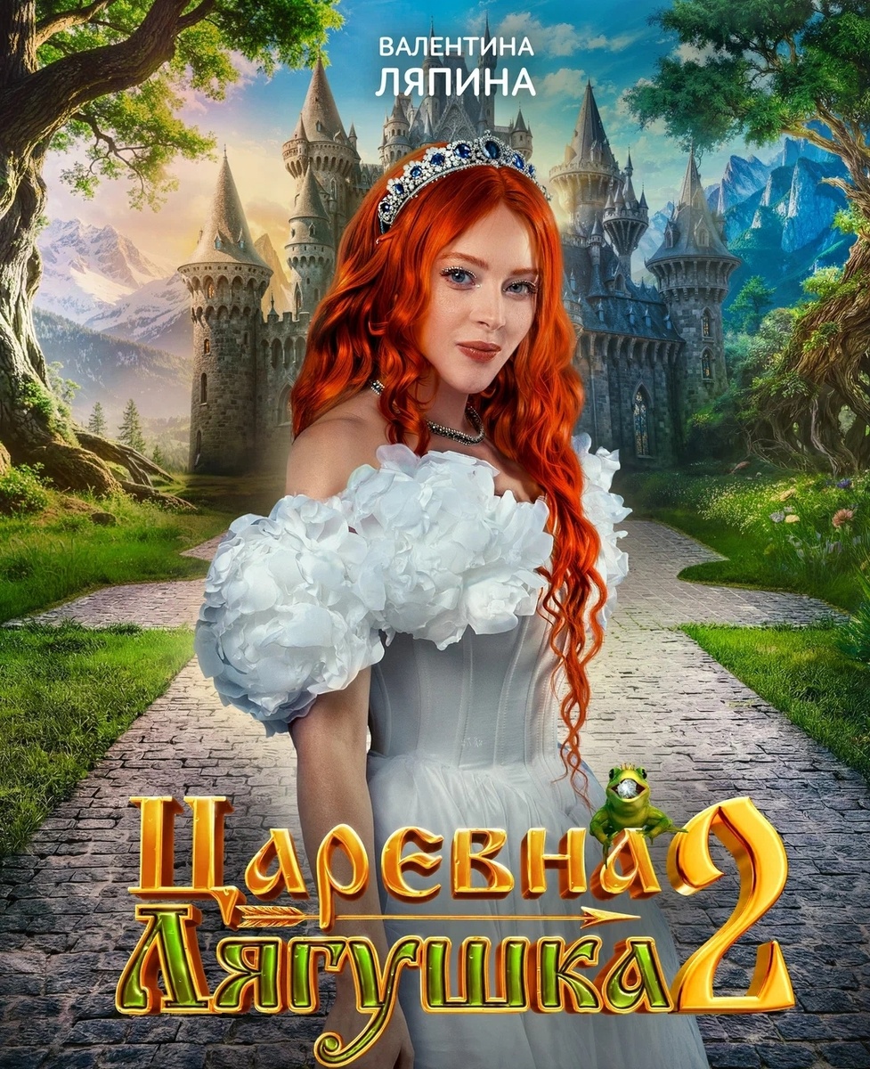 Вот и сама Лягушка. Характер-постер героя.