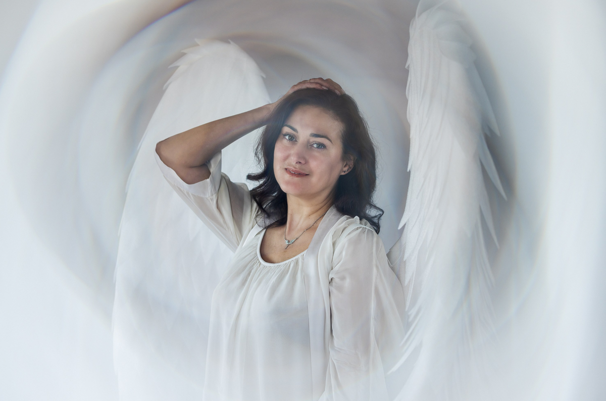 Фото: Ольга Олейникова, проект «Люди с крыльями». Екатерина и крылья.