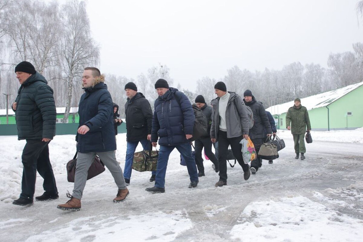  Прибытие военнообязанных на предварительные пункты сбора. Иллюстративное фото. © Минобороны, Telegram