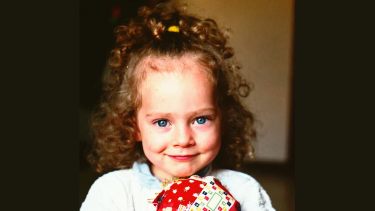 Аглая Тарасова в детстве