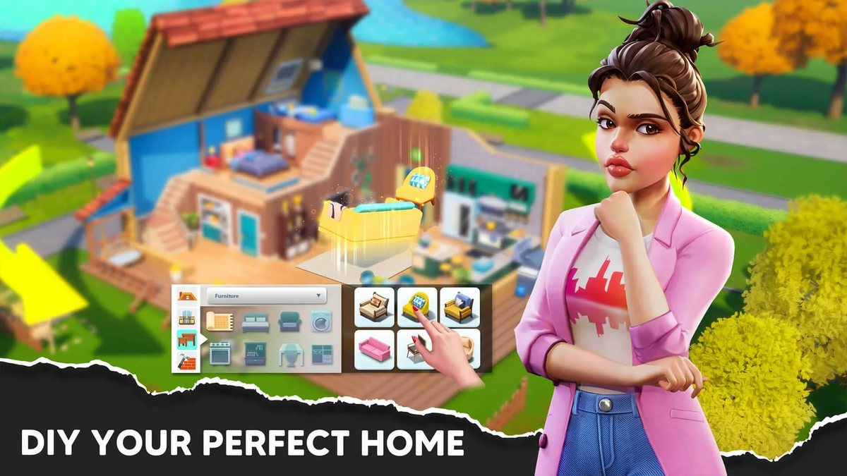 мобильная игра в жанре головоломки Modern Community