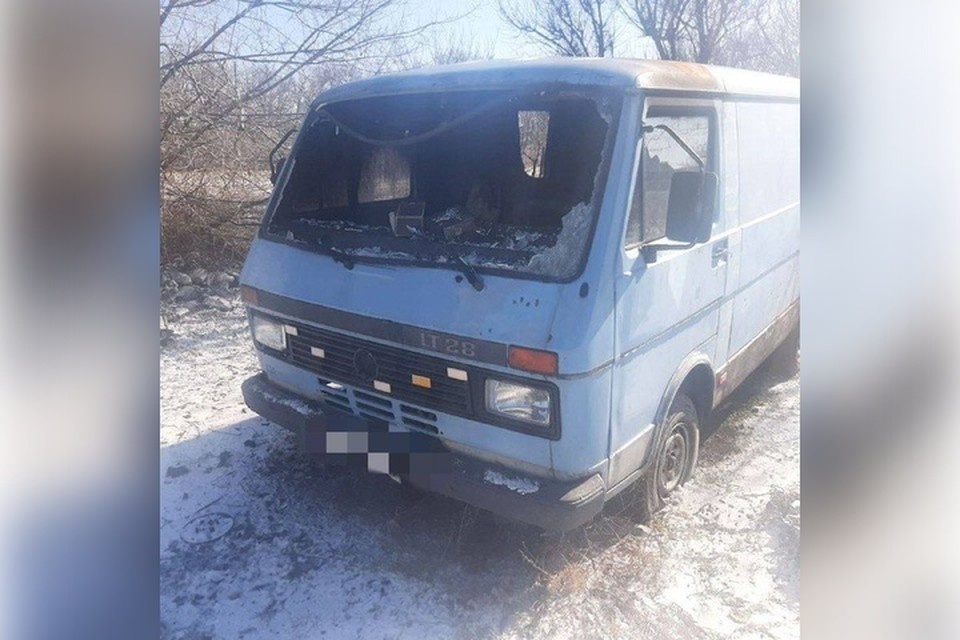    Машины херсонцев стали постоянными целями для атак ВСУ. Фото: тг-канал Владимира Сальдо