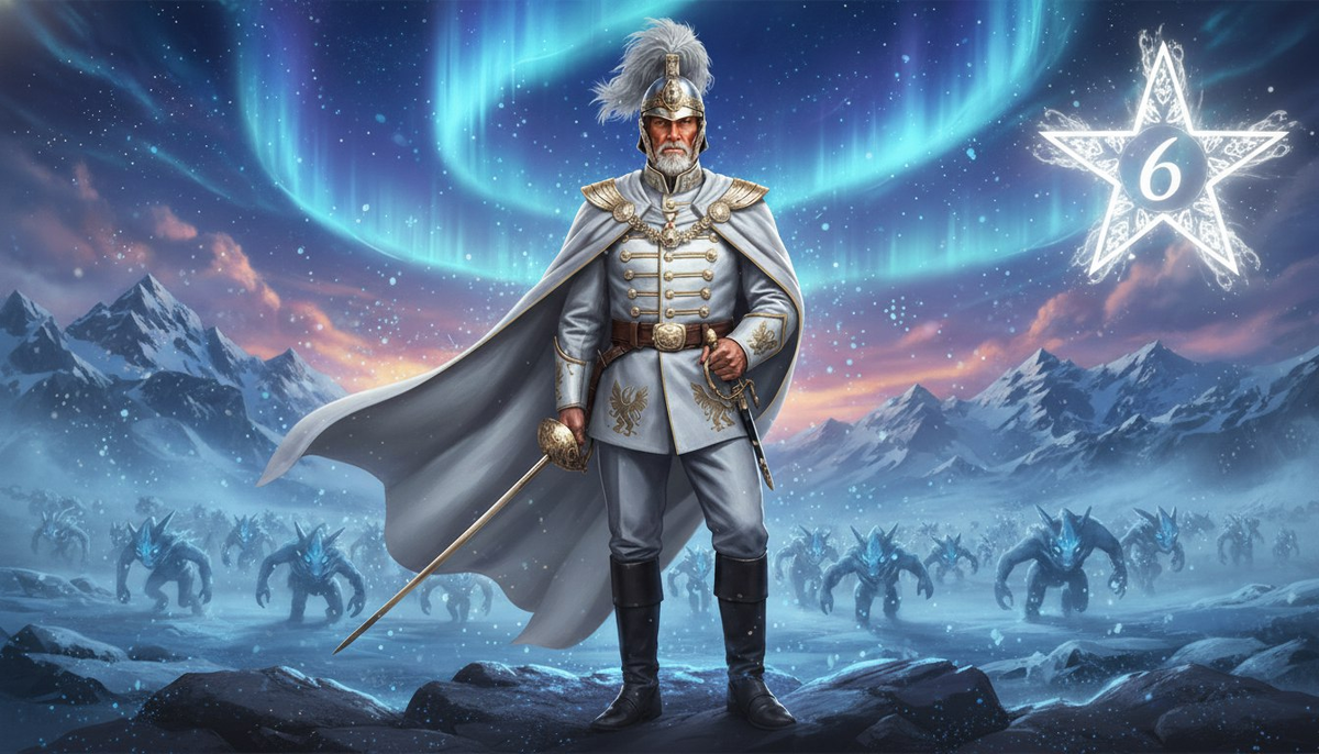 Летящие звёзды 2026 года — СЕВЕР: Звезда 6 Белая — Военный министр