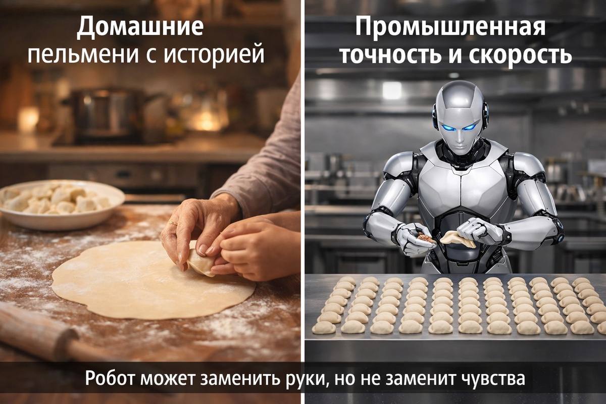 Робот может заменить руки, но не заменит чувств