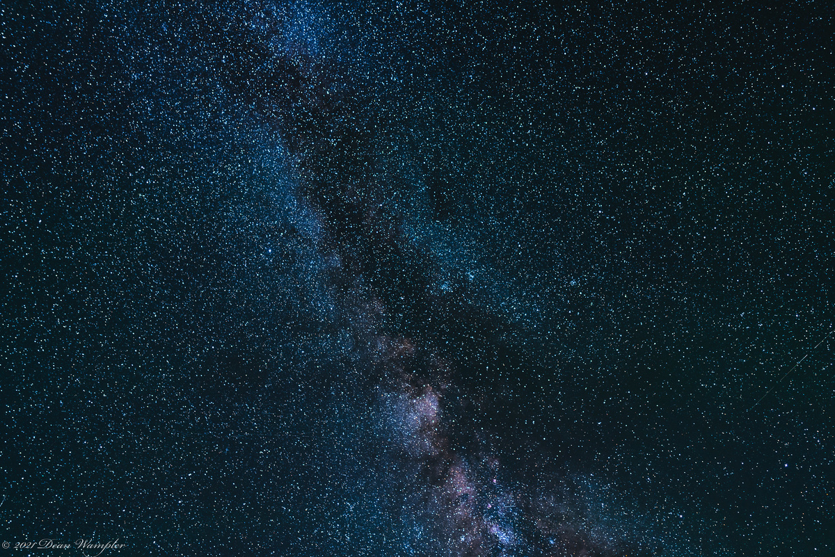 Milky Way + ночной пейзаж с трекером, снято на MoveShootMove. Кредит: Dean Wampler / Flickr, CC BY