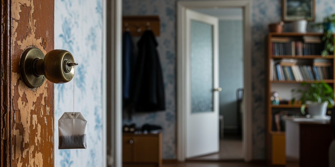 Теперь всегда вешаю чайный пакетик на дверную ручку: этот копеечный способ подсмотрела у соседки