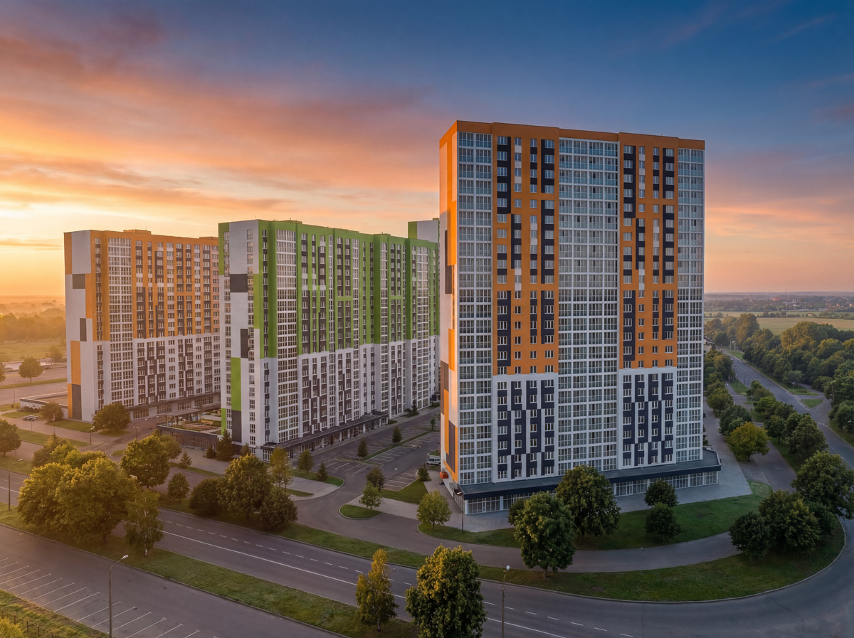 ЖК ЛЕТО. ГК КРОНВЕРК