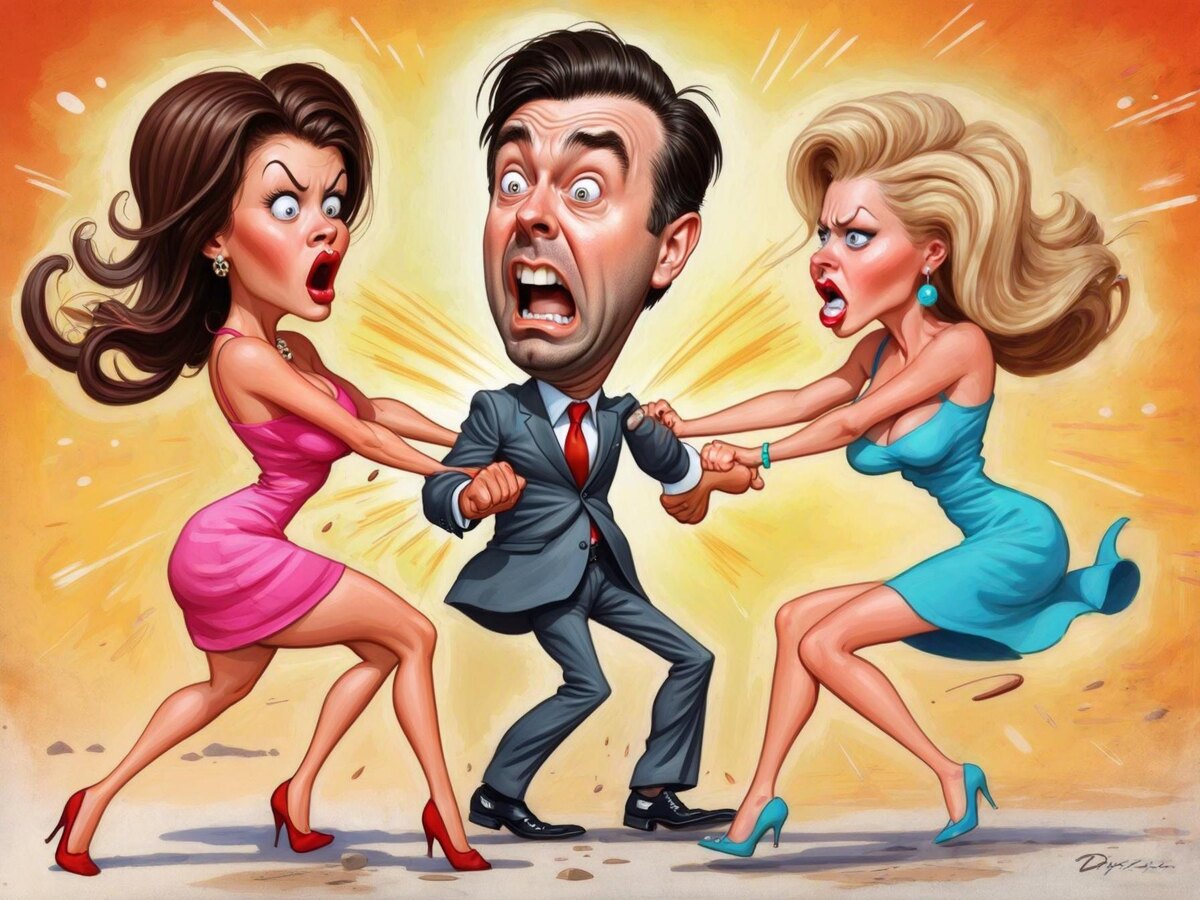 бывшая жена дергает мужа