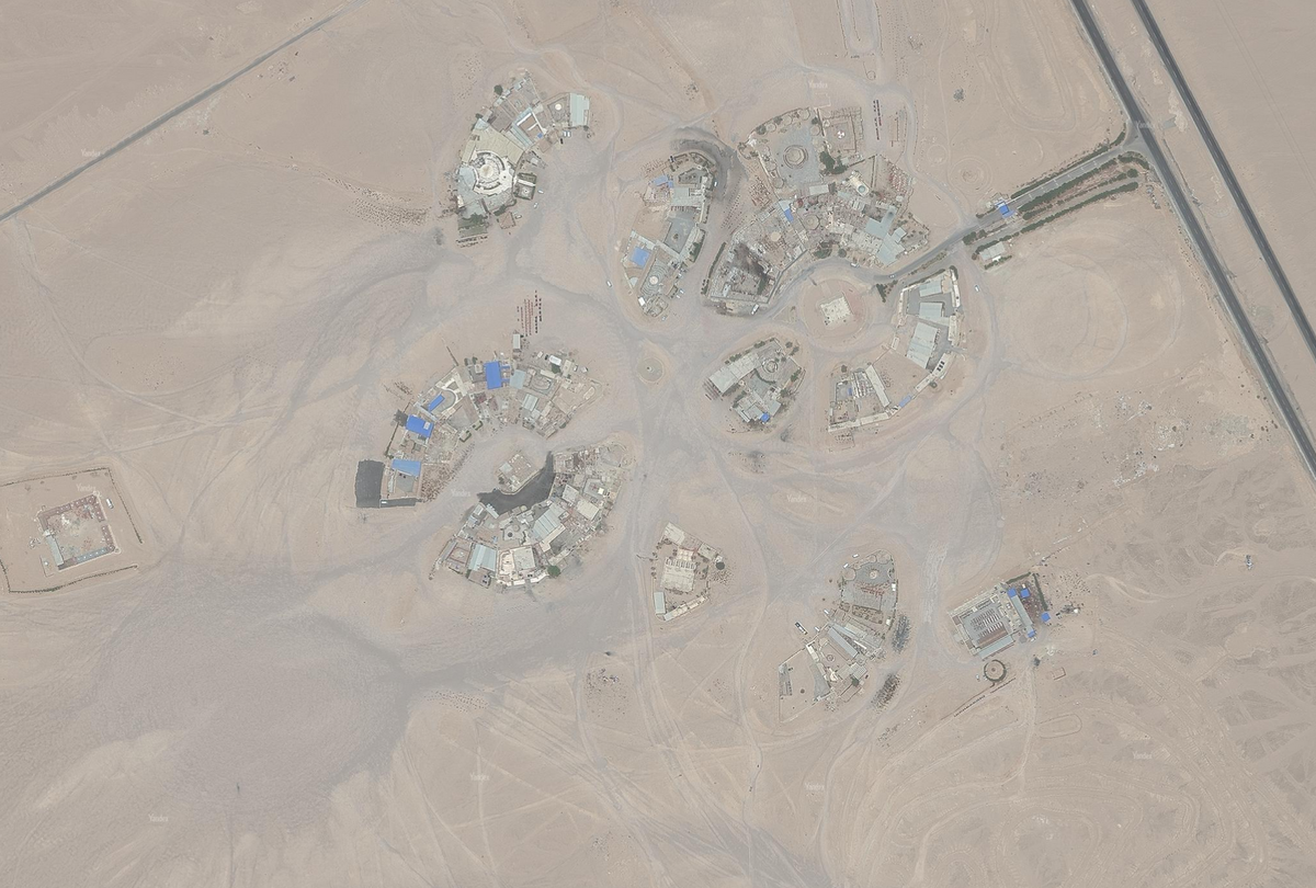 снимок со спутниковой карты