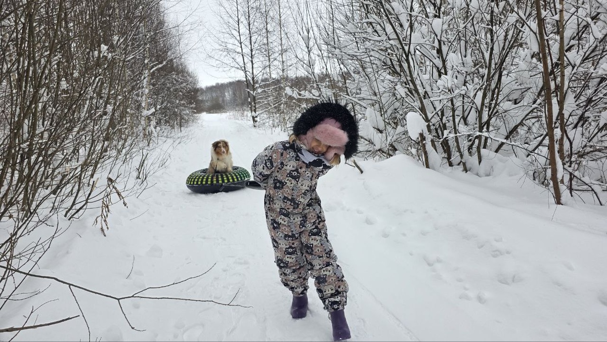 Вера и ее спортивная собака😅