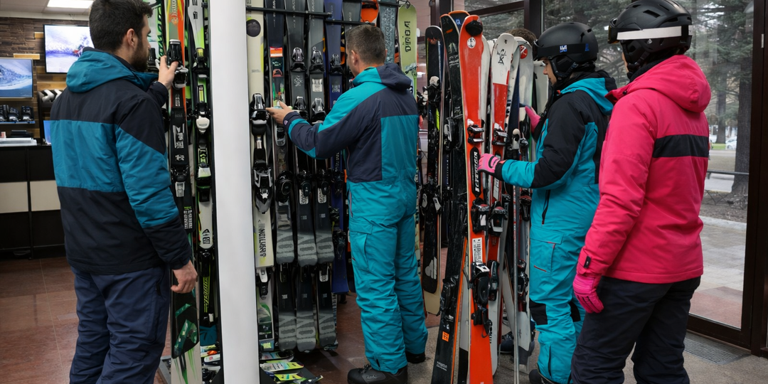 На сколько дней выгоднее брать лыжи в аренду