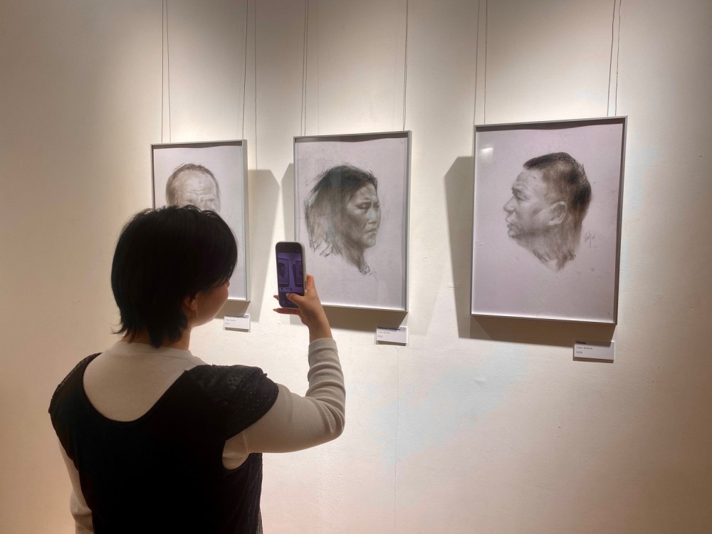    В центре «Рекорд» открылась выставка Сунь Ке