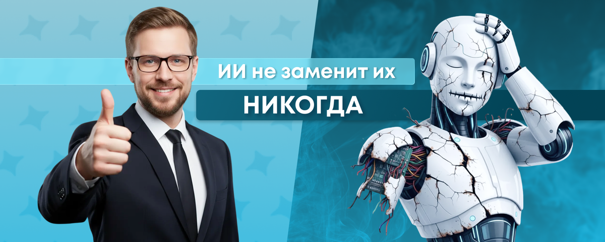 ИИ заменит не всех.