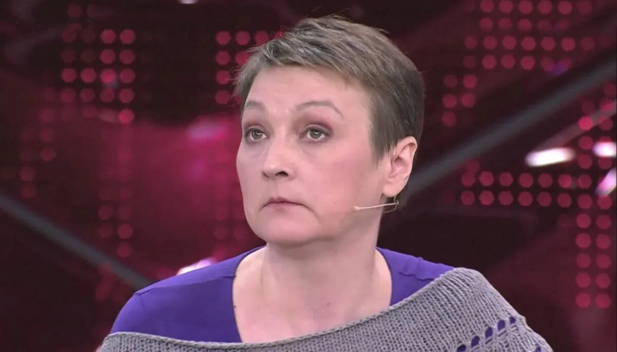 Кадр из программы. Ксения Качалина