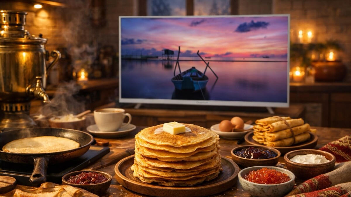 Масленица со вкусом: проверенные рецепты блинов и идеальный фон для кухни