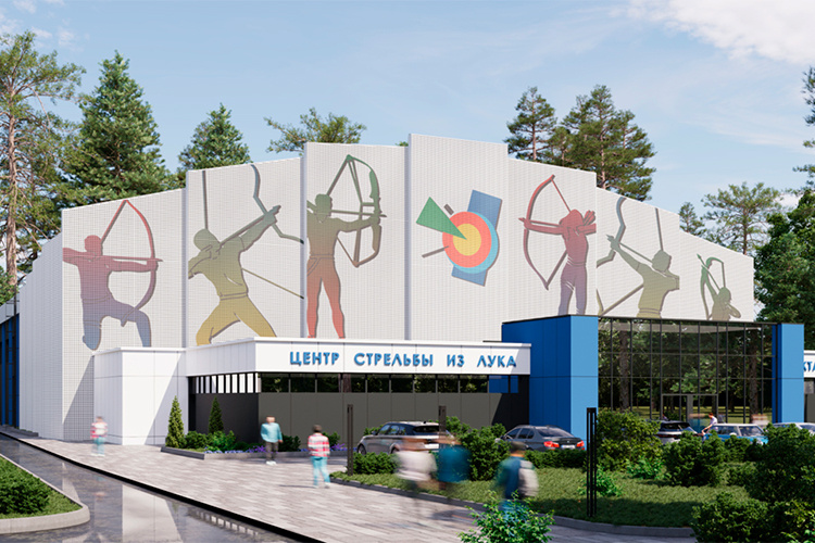    Новый спорткомплекс создадут в границах земельного участка, примыкающего к парку им. Урицкого.   
Фото: Эскиз предоставлен источником «БИЗНЕС Online»