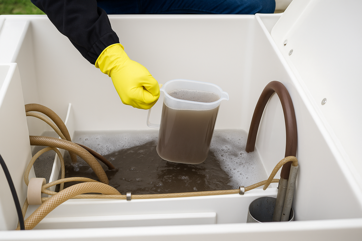 Ил в станции биологической очистки