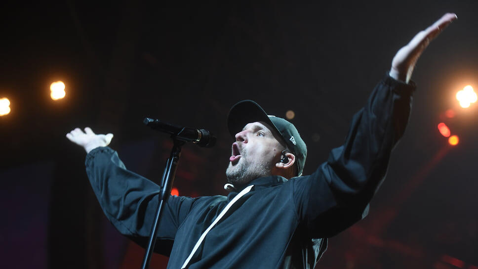 Музыкант Баста (Василий Вакуленко).📷Фото: Александр Коряков / Коммерсантъ