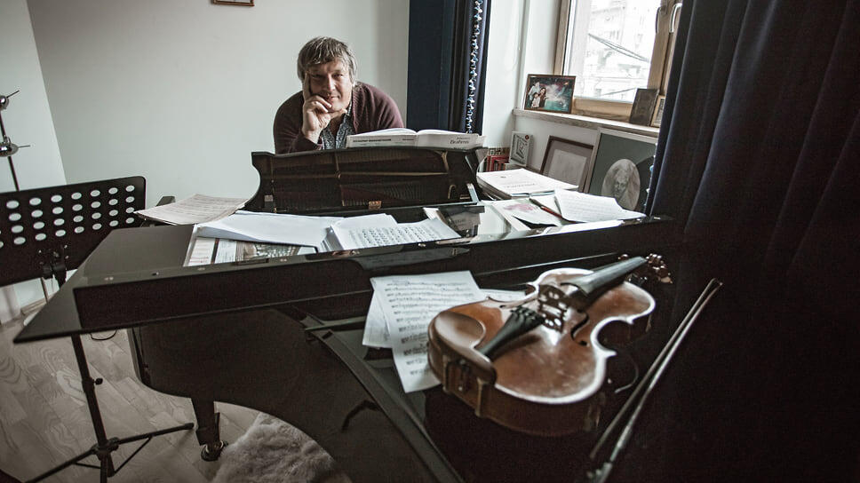 Пианист Борис Березовский.📷Фото: Георгий Кардава / Коммерсантъ