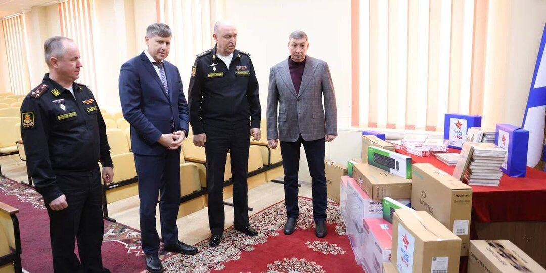 Андрей Кропоткин посетил военно-морской госпиталь