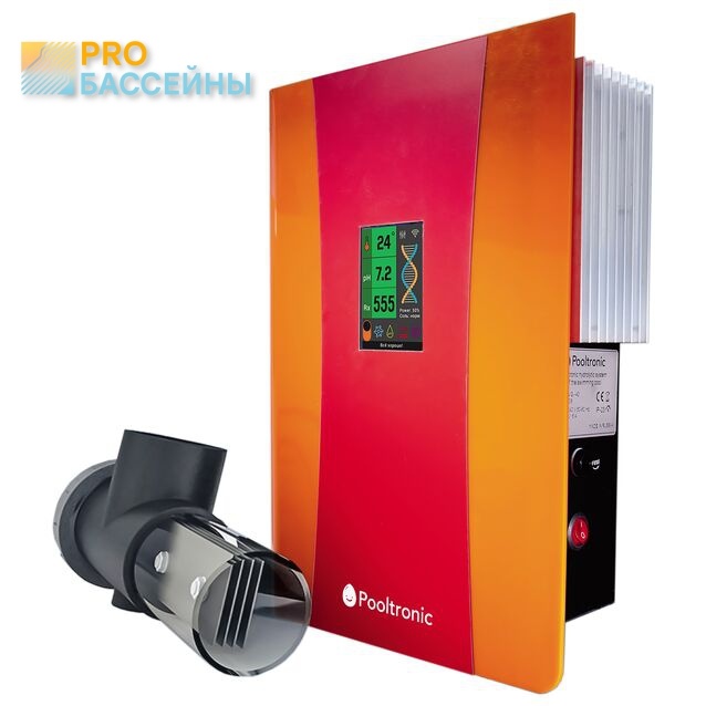 Бесхлорная дезинфекция бассейна Pooltronic