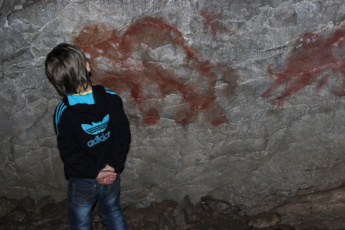 Копии рисунков в пещере Шульган-таш