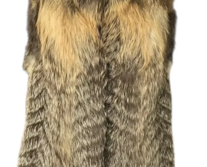 Как из мехового жилета сделать куртку (часть 1)