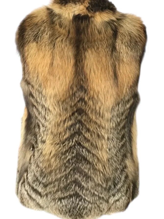 Переделка мехового жилета в .куртку. Ателье Ирины Берзиной