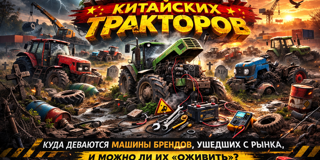 «Кладбища китайских тракторов»: Куда деваются машины брендов, ушедших с рынка, и можно ли их «оживить»?