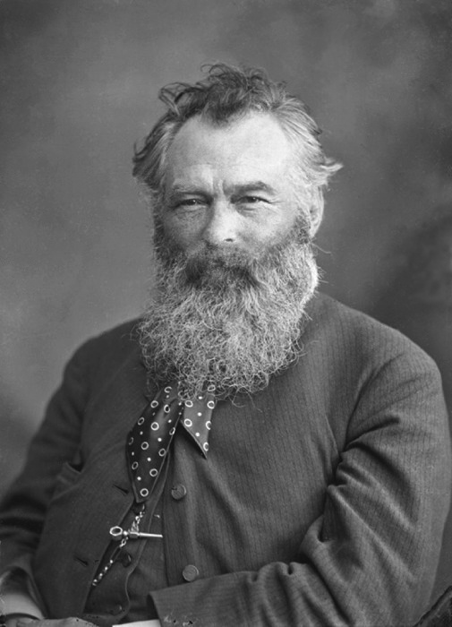 Художник Иван Иванович Шишкин в Нижнем Новгороде. Фотограф - Максим Петрович Дмитриев (1858–1948)