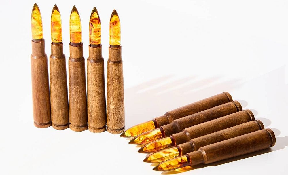    Подарочные патроны выпущены эксклюзивной серией из 60 изделий. / Фото: ambercombine.ru