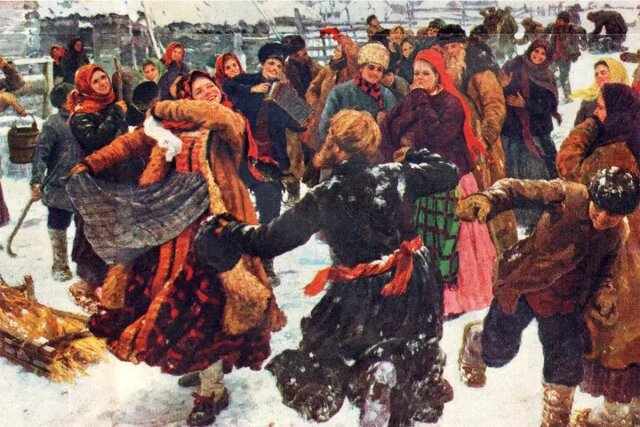    Картина маслом и блинами? Пройдите тест aif.ru о Масленице в искусстве!