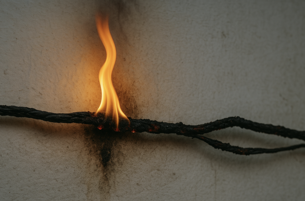 Короткое замыкание электропроводки
