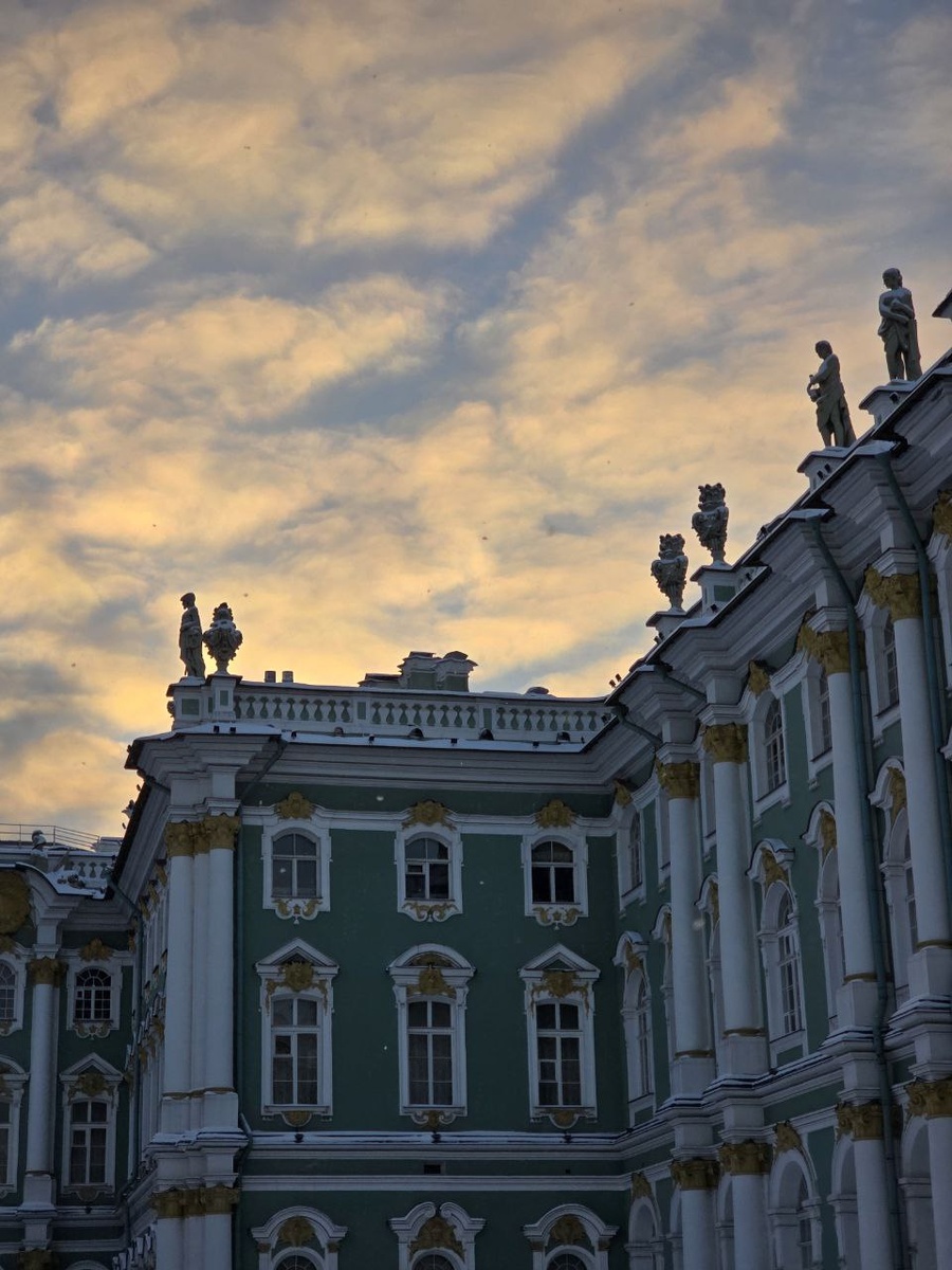 Внутренний дворик Эрмитажа.