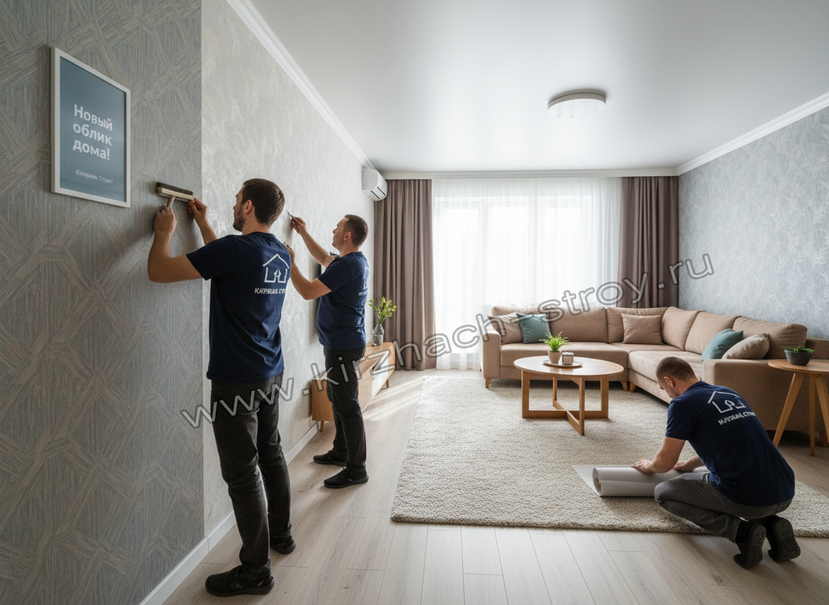 Обновление интерьера с Киржач Строй