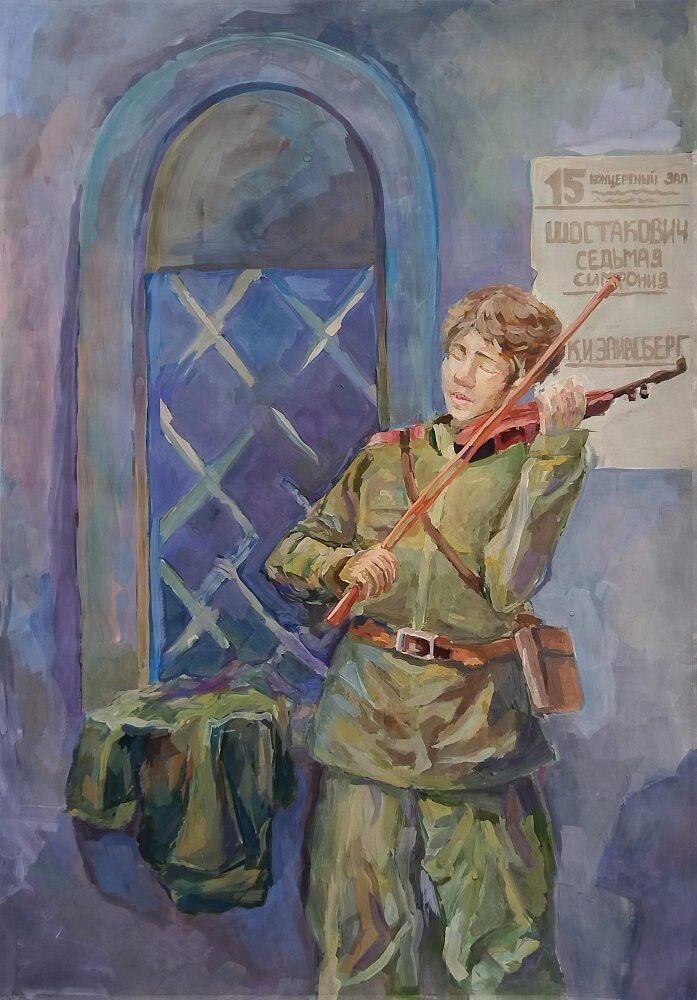    Музей Победы объявил международный конкурс рисунков "Защитники Отечества"