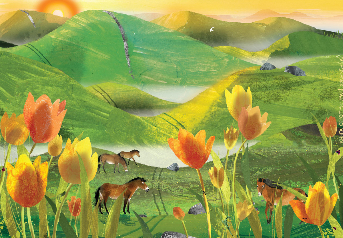 Смотри: Урал! Книга-путешествие : [для младшего и среднего школьного возраста] / Олег Чегодаев, ил. Ани и Вари Кендель. — М.: Самокат, 2026