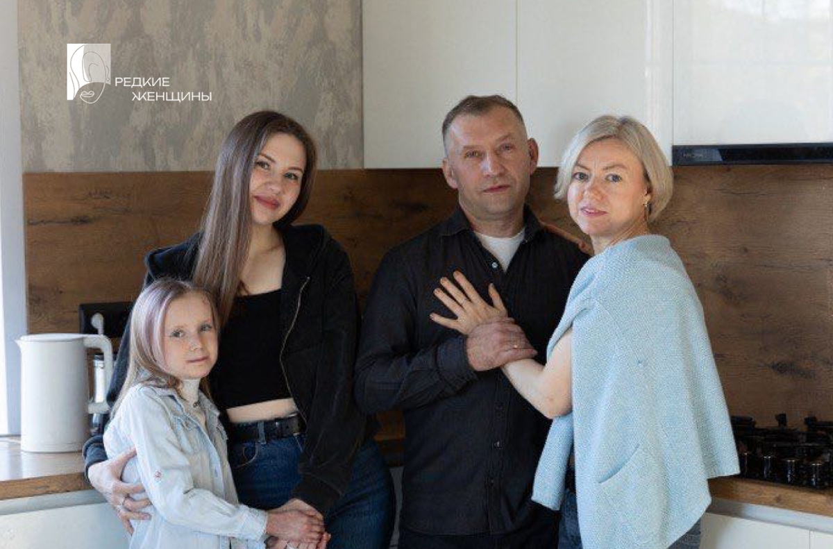 Ольга с семьёй, фото из личного архива