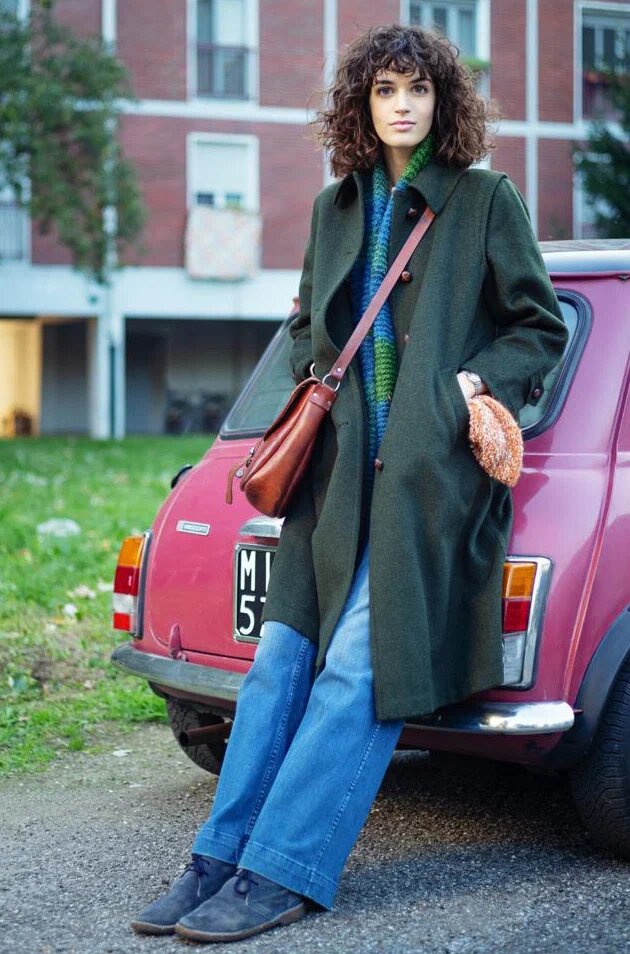 Грета Ферро в роли Irene Mastrangelo в сериале "Сделано в Италии"