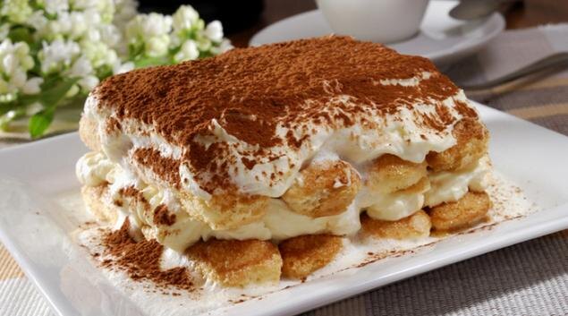 Тирамису - один из самых любимых десертов.